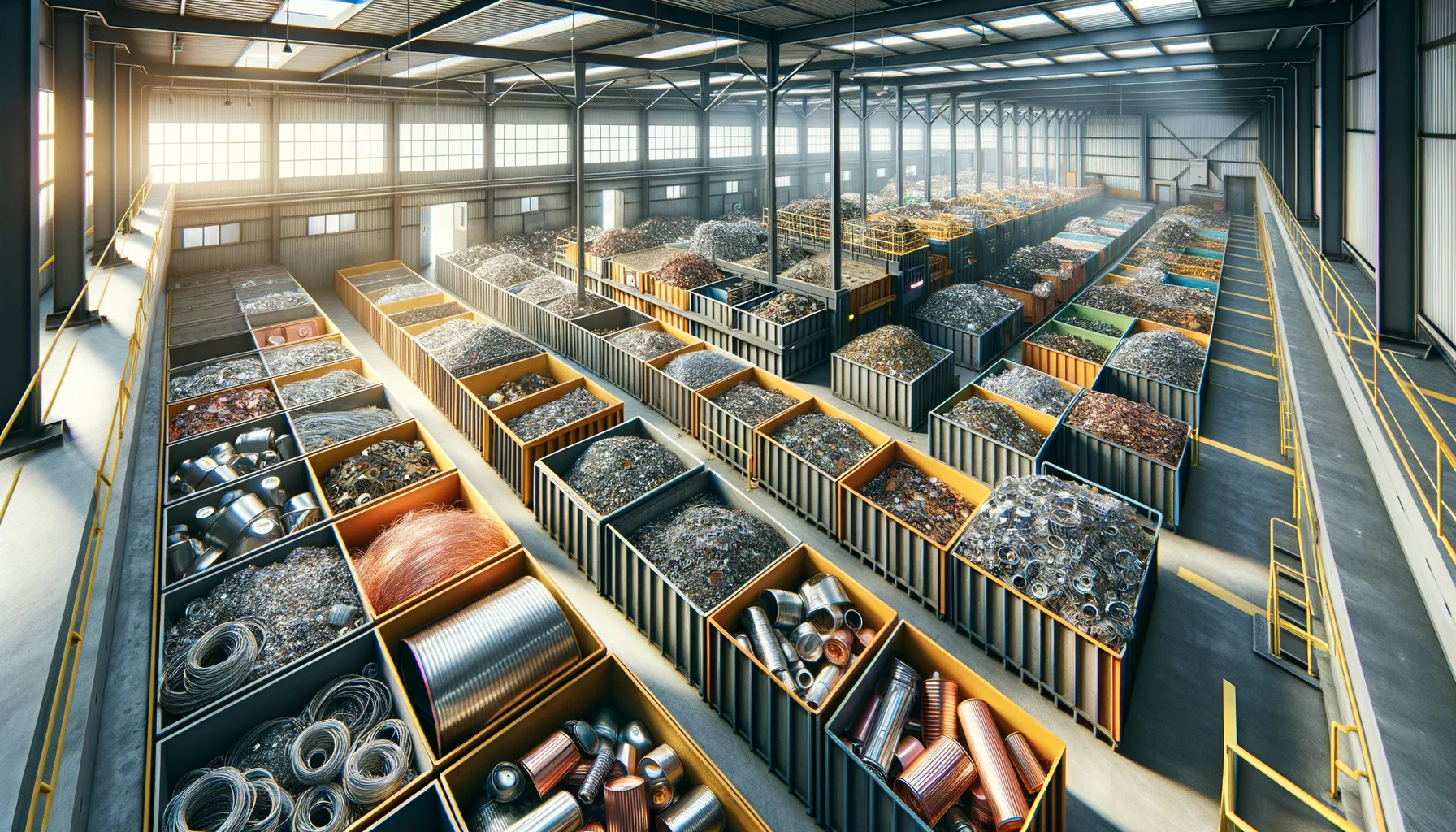 Mixed scrap metals